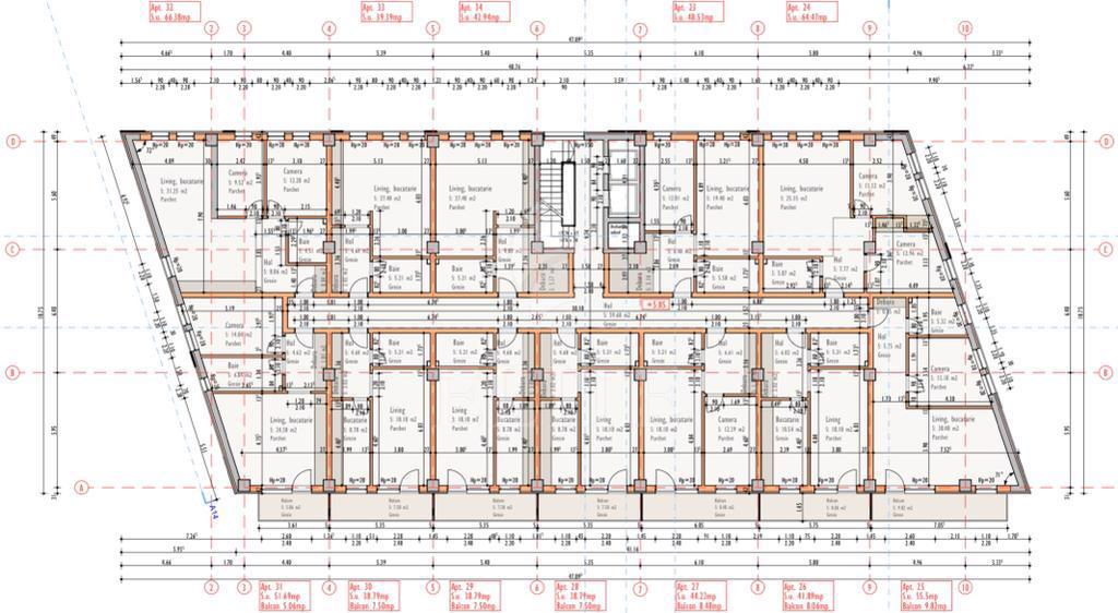 Apartament o camera în zona SOMESENI-1021787