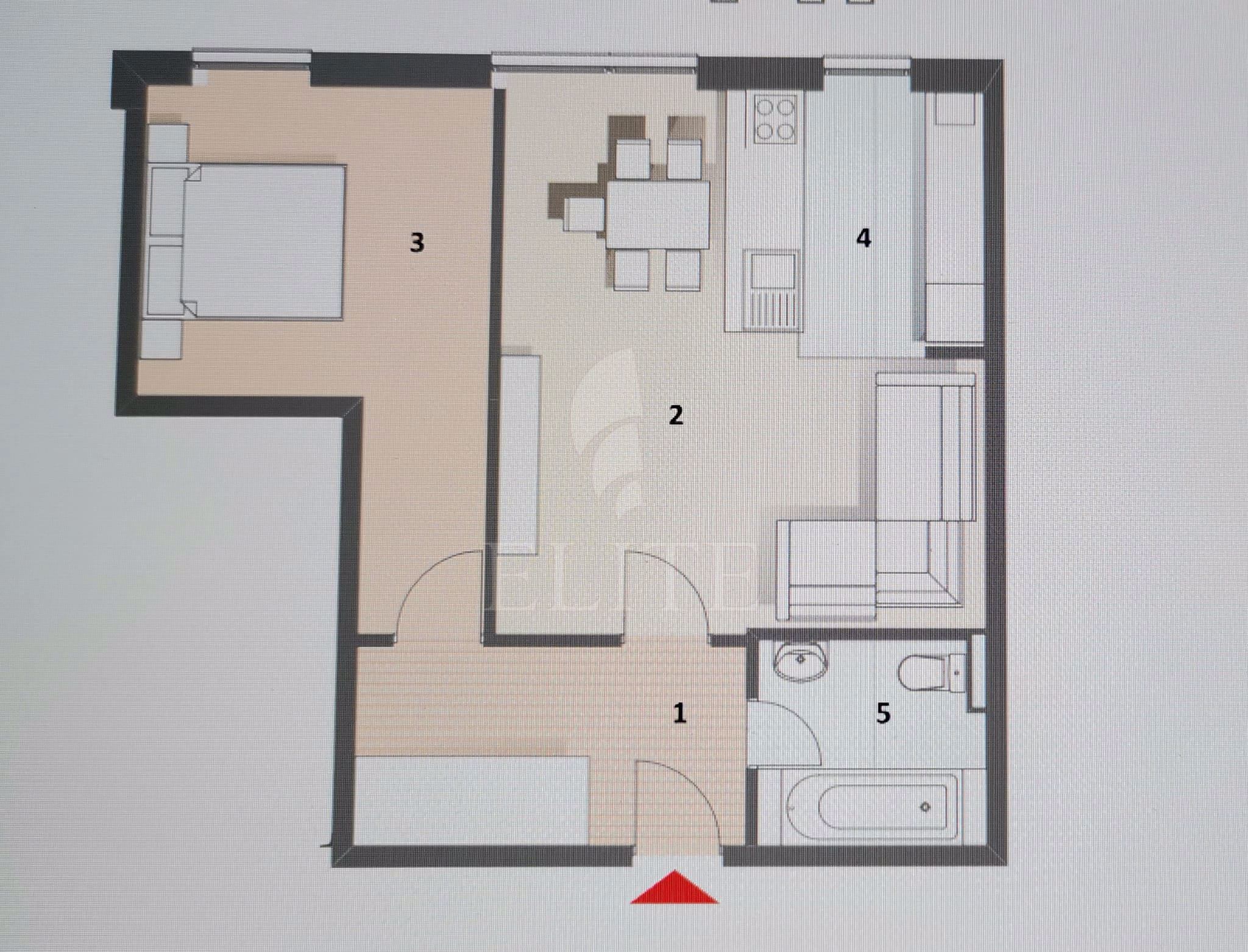 Apartament 2 camere în zona  ZORILOR-1047406