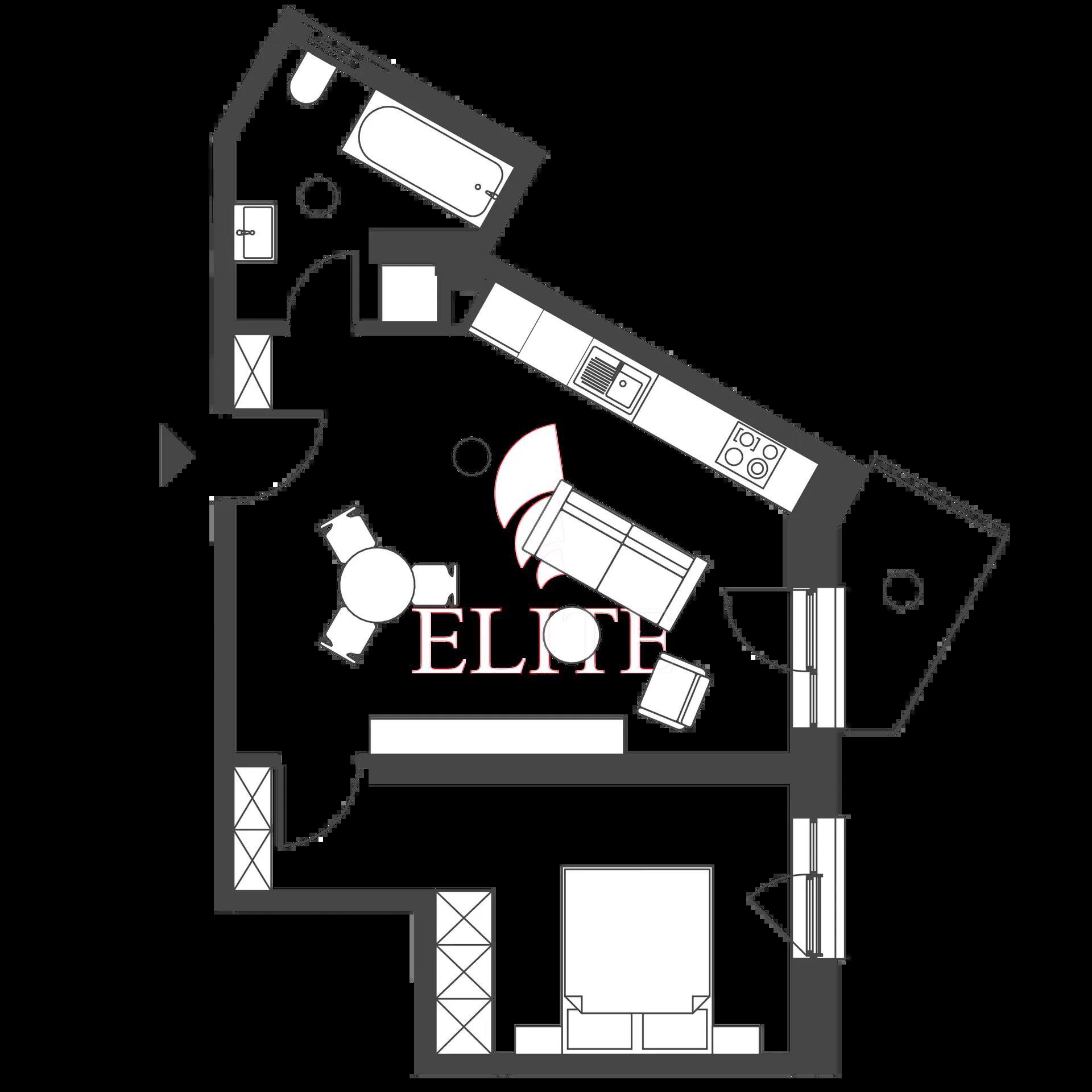 Apartament 2 camere în zona PIATA MIHAI VITEAZUL-1066573