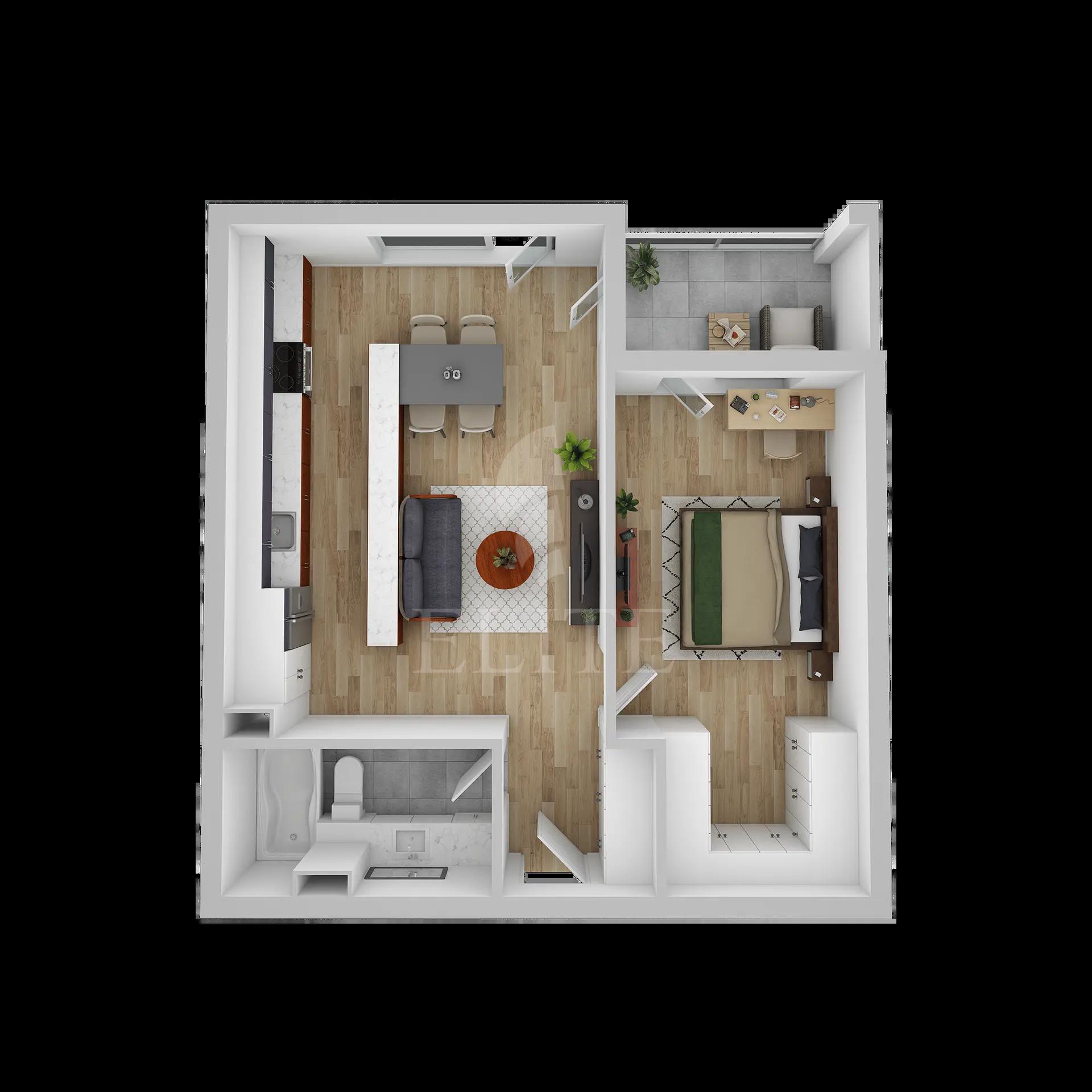 Apartament 2 camere în zona IULIUS MALL-1152136