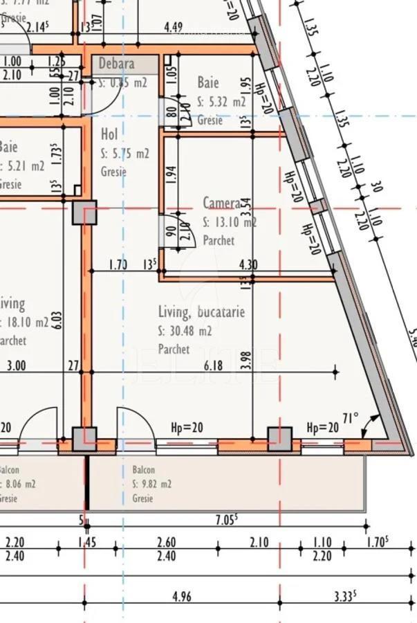 Apartament 2 camere în zona STRAZII TRAIAN VUIA-1171259