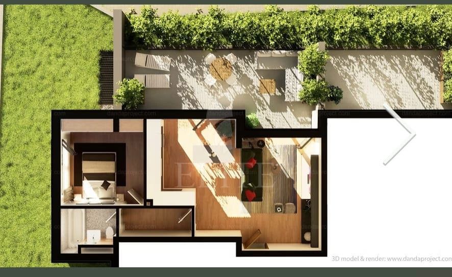 Apartament 2 camere în zona INTRE LACURI-1195700