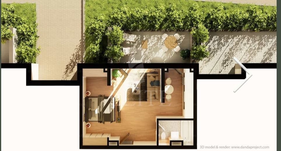 Apartament 2 camere în zona INTRE LACURI-1195701