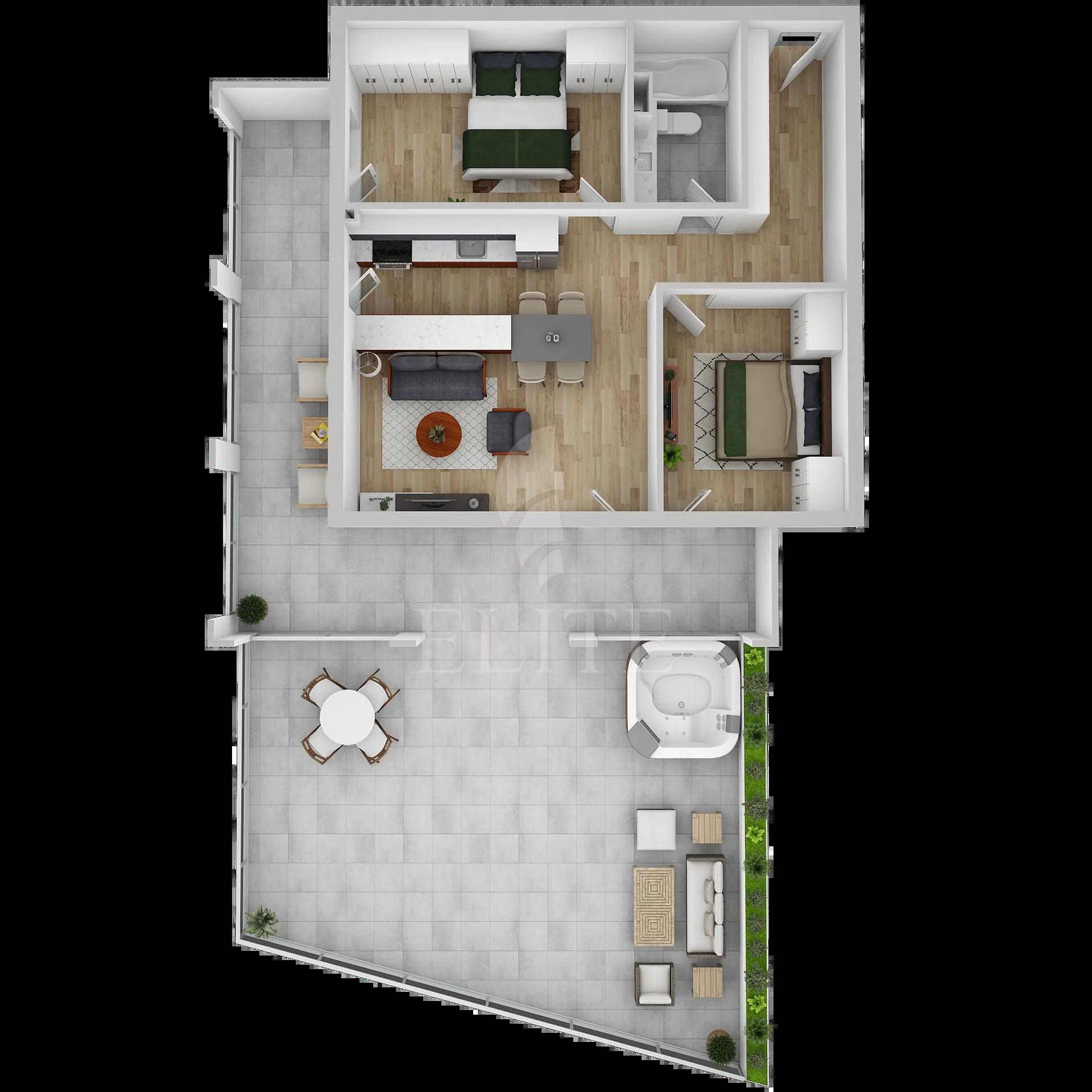 Apartament 3 camere în zona IULIUS MALL-1199156