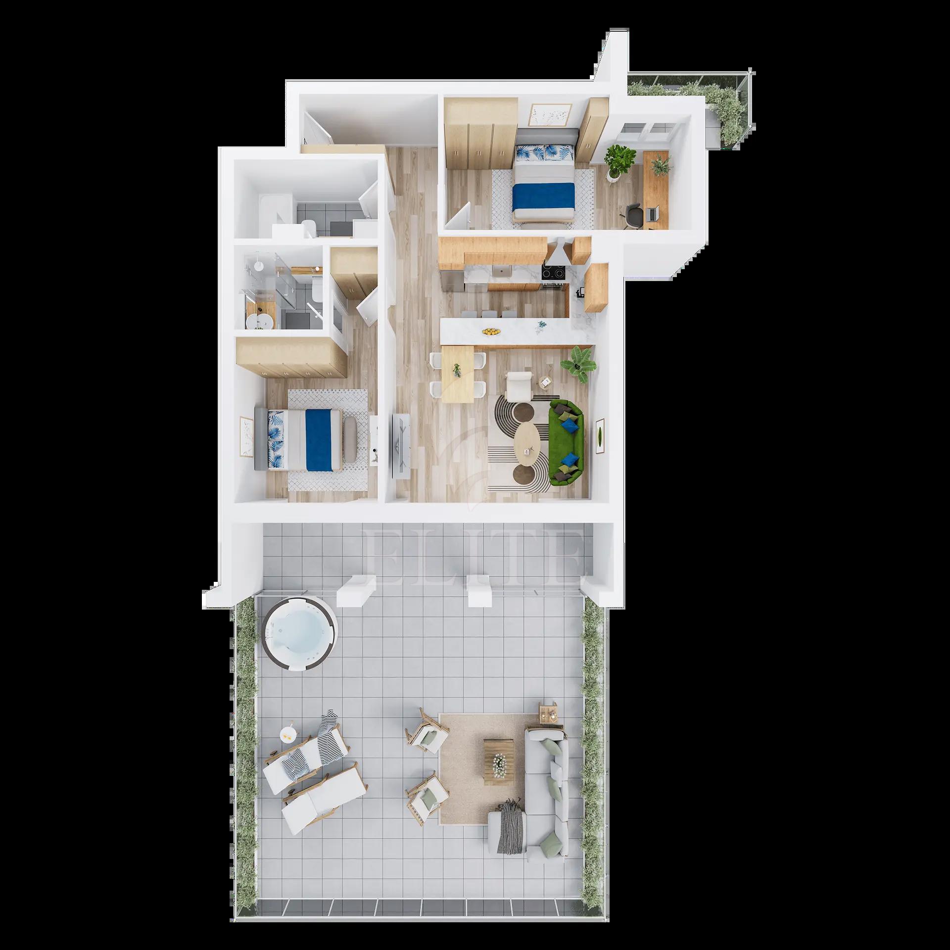 Apartament 3 camere în zona IULIUS MALL-1249862