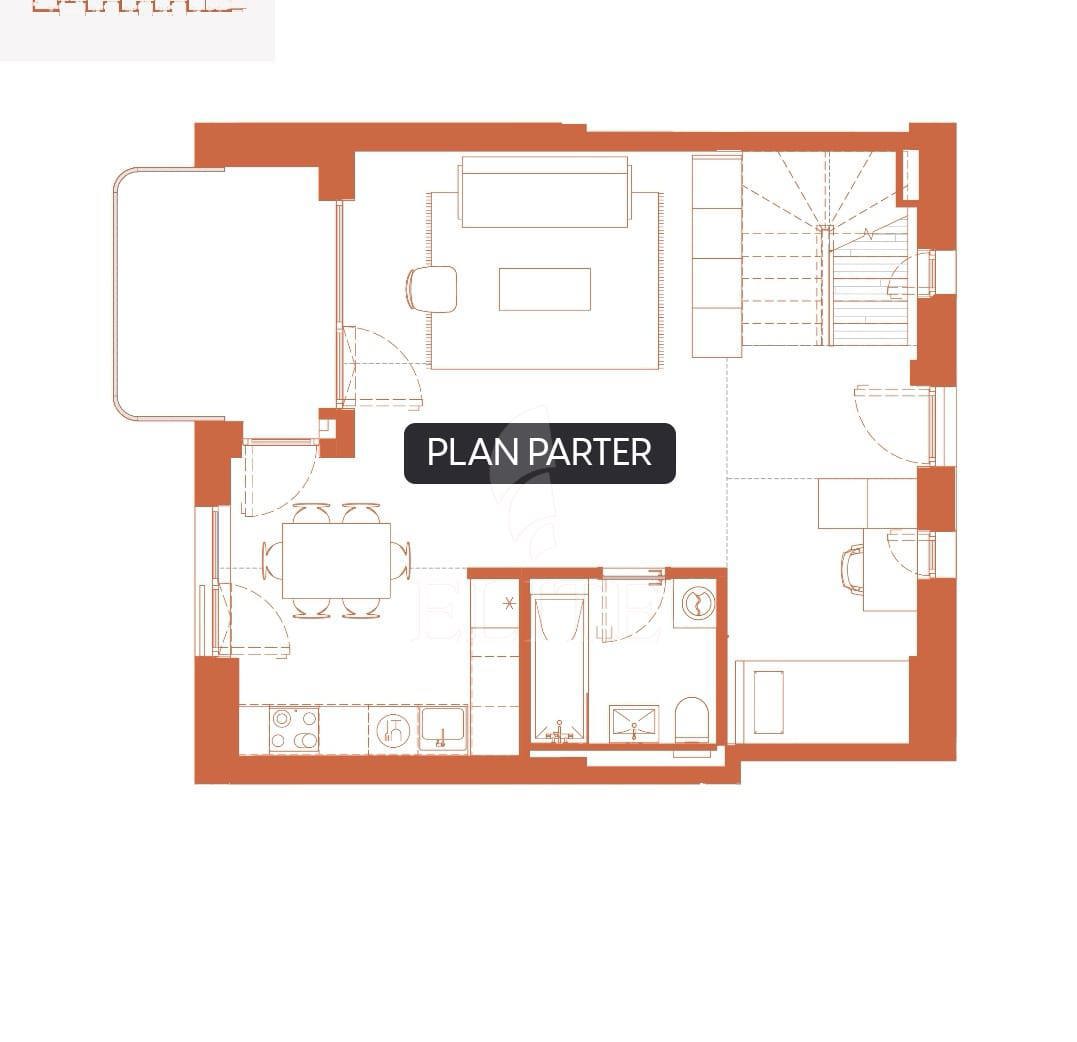 Apartament 3 camere în zona GARII-1250771
