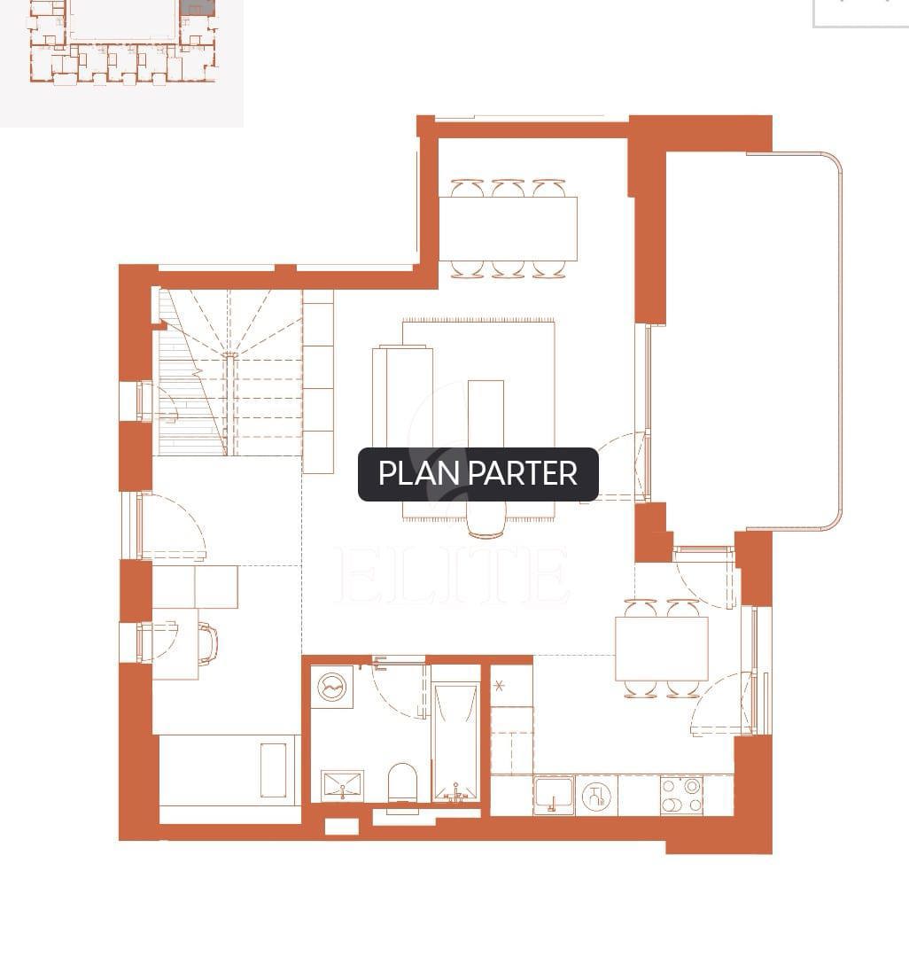 Apartament 3 camere în zona GARII-1250775