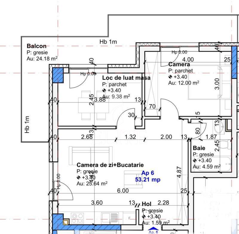 Apartament 3 camere în zona INTRE LACURI-1263748