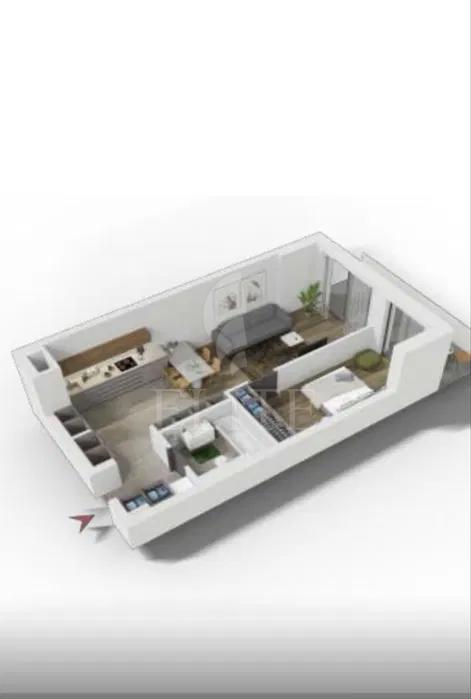 Apartament 2 camere în zona SEMICENTRALA-1265365