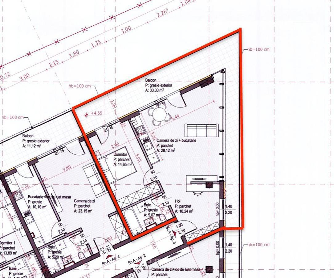 Apartament 2 camere în zona BAZA SPORTIVA-1267923