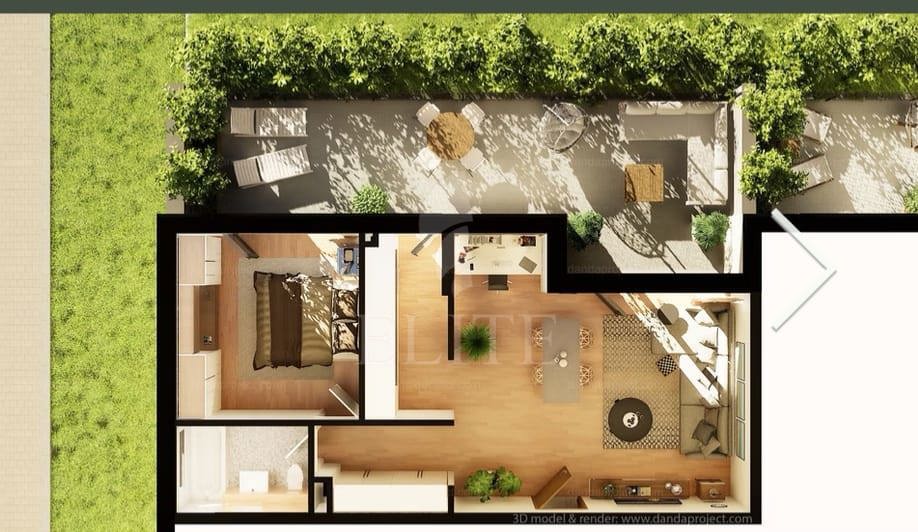 Apartament 2 camere în zona INTRE LACURI-1282292