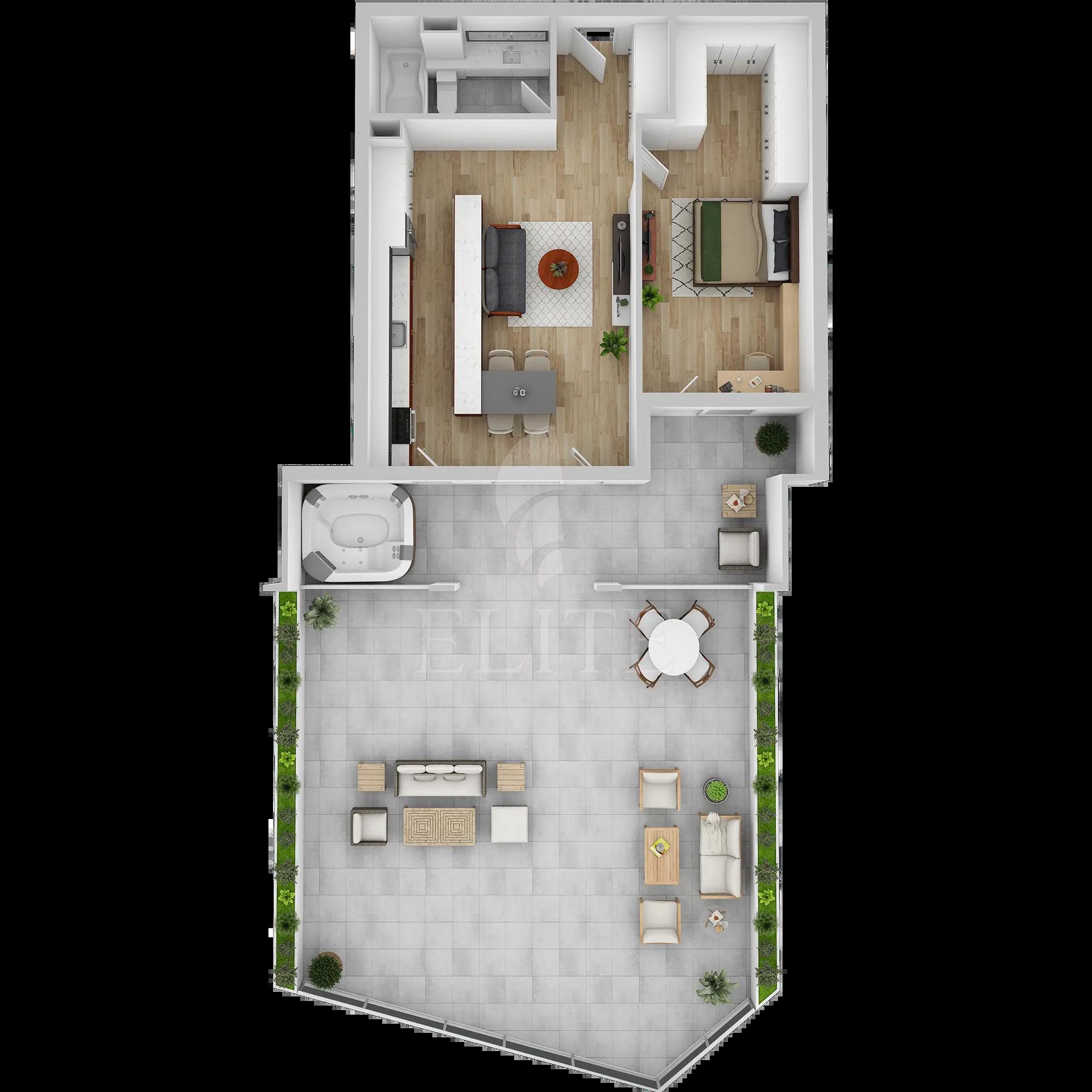 Apartament 2 camere în zona IULIUS MALL-1288095