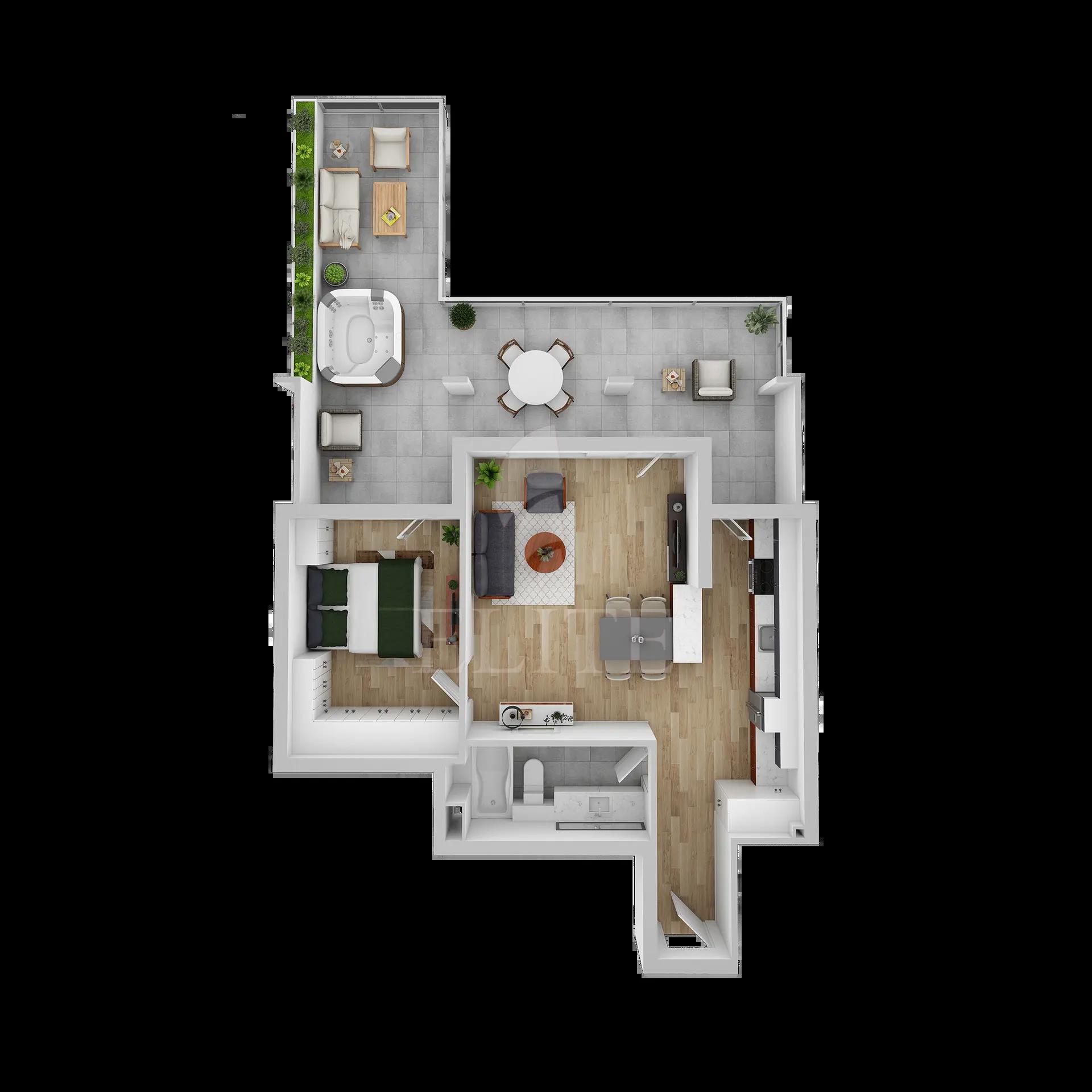Apartament 2 camere în zona IULIUS MALL-1288099