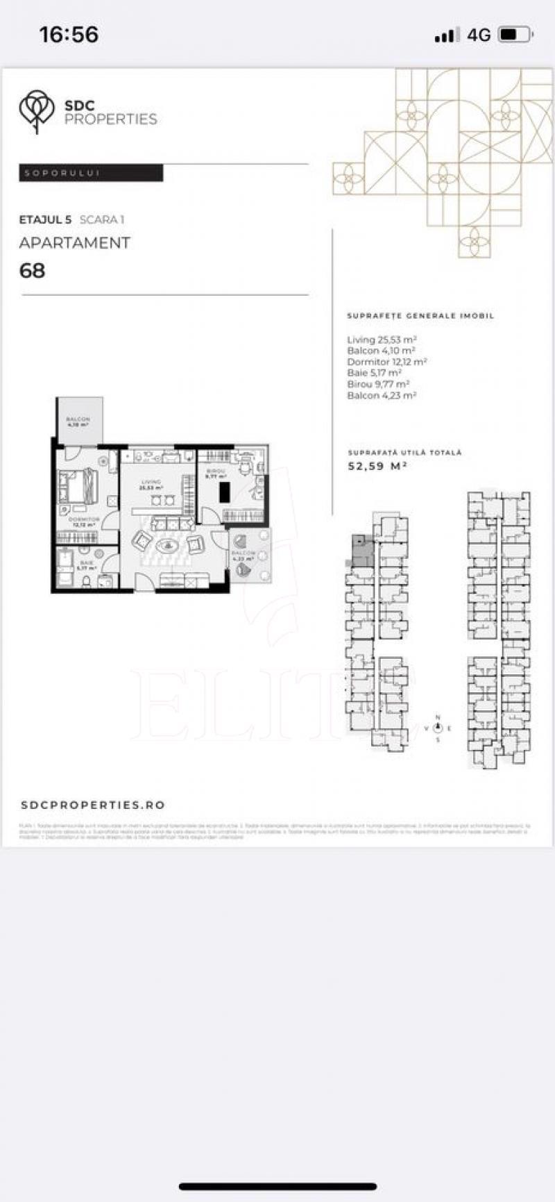 Apartament 3 camere în zona IULIUS MALL-812113