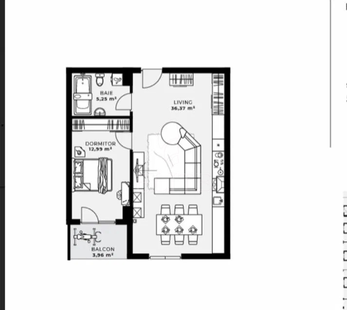 Apartament 2 camere în zona GHEORGHENI-844724