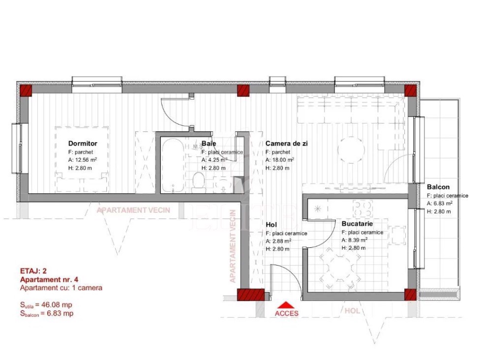 Apartament 2 camere în zona EXPOTRANSILVANIA-888569