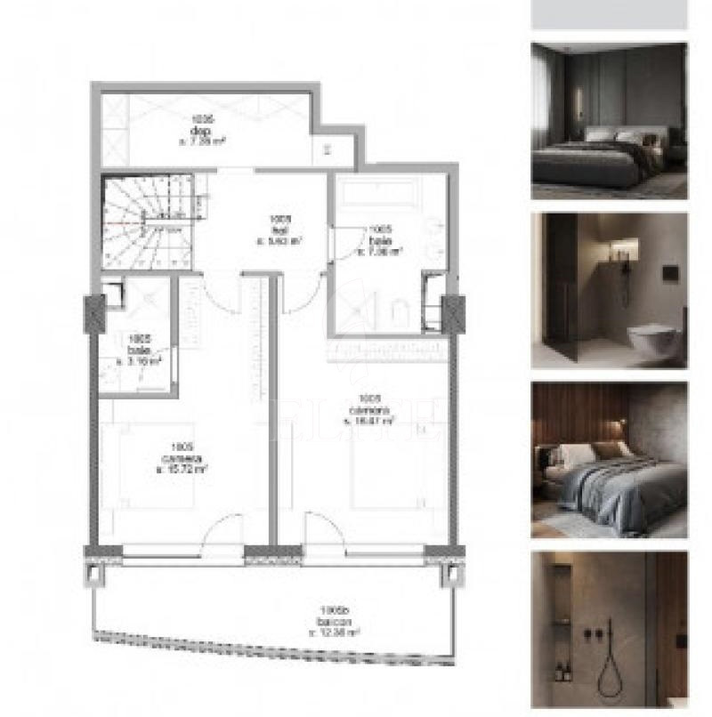 Apartament 3 camere în zona ZORILOR-913849