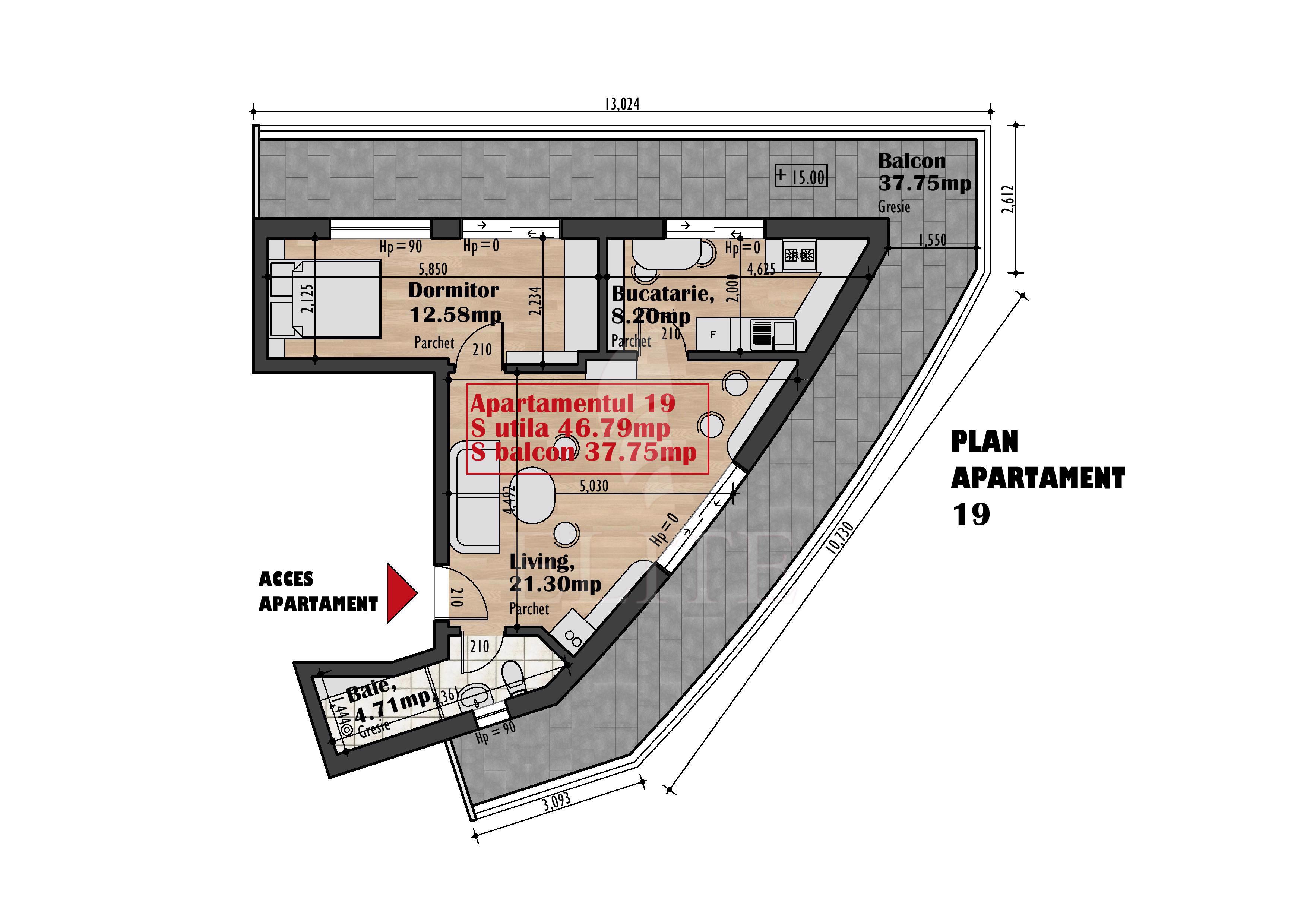 Apartament 2 camere în zona Iris-979873