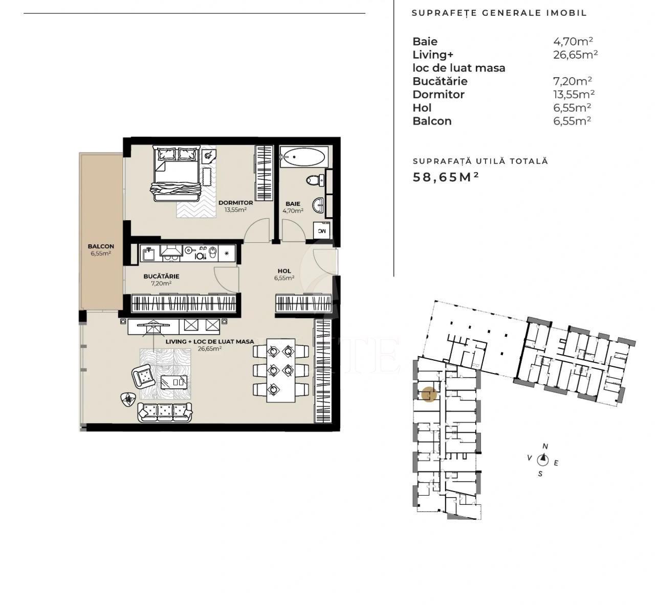 Apartament 2 camere în zona FABRICII-979902